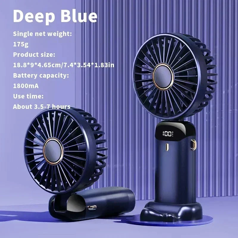 Neck-Hanging Mini Fan - High Quality