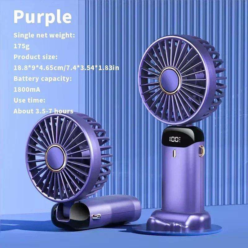 Neck-Hanging Mini Fan - High Quality