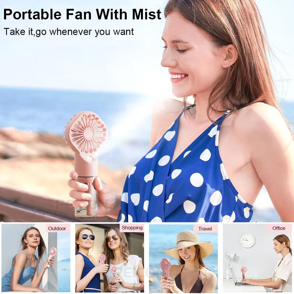 Handheld Humidifier Fan - High Quality