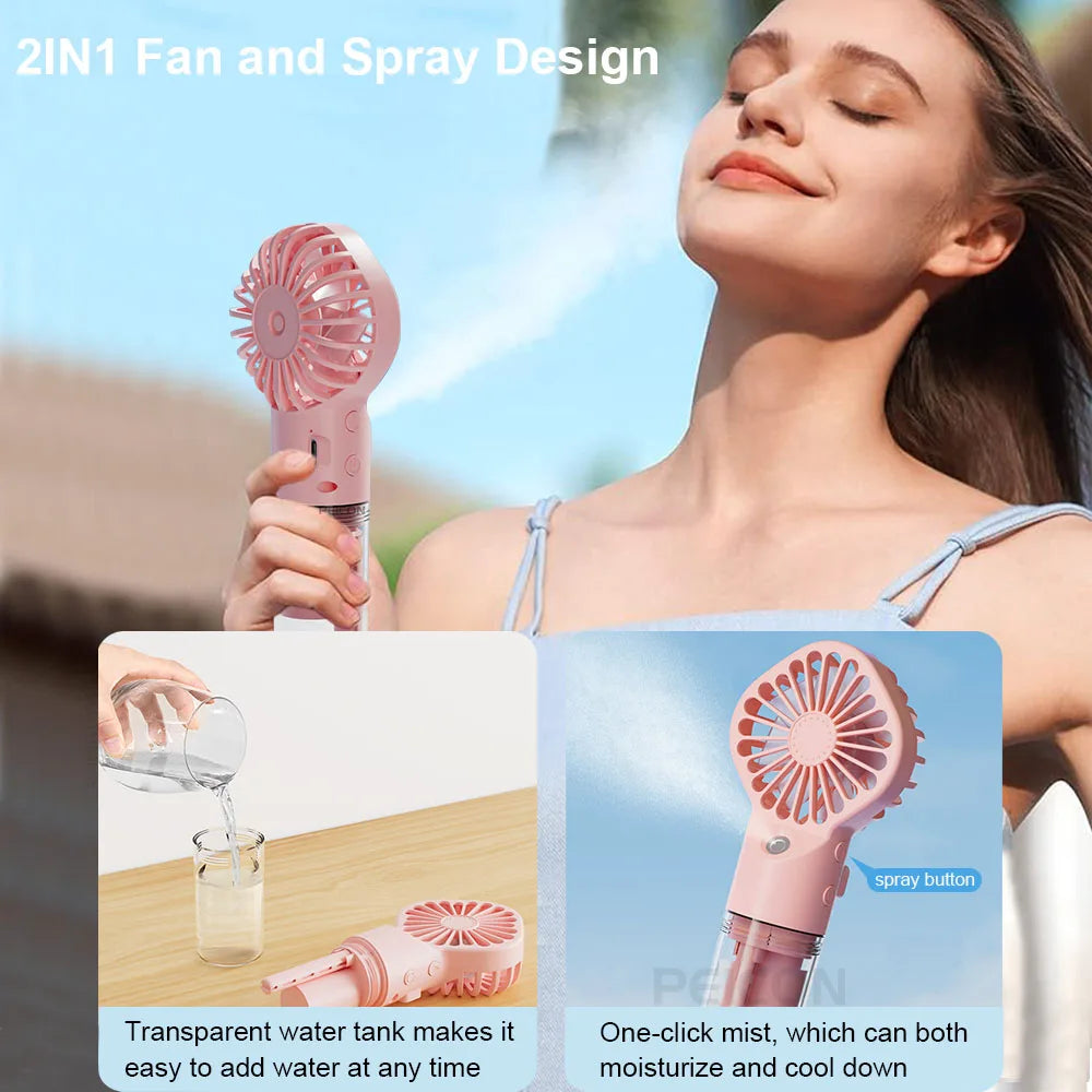 Handheld Humidifier Fan - High Quality