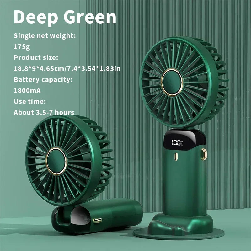 Neck-Hanging Mini Fan - High Quality